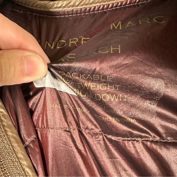 Andrew Marc Packable Down Parka Size XS - Picture 6 of 11